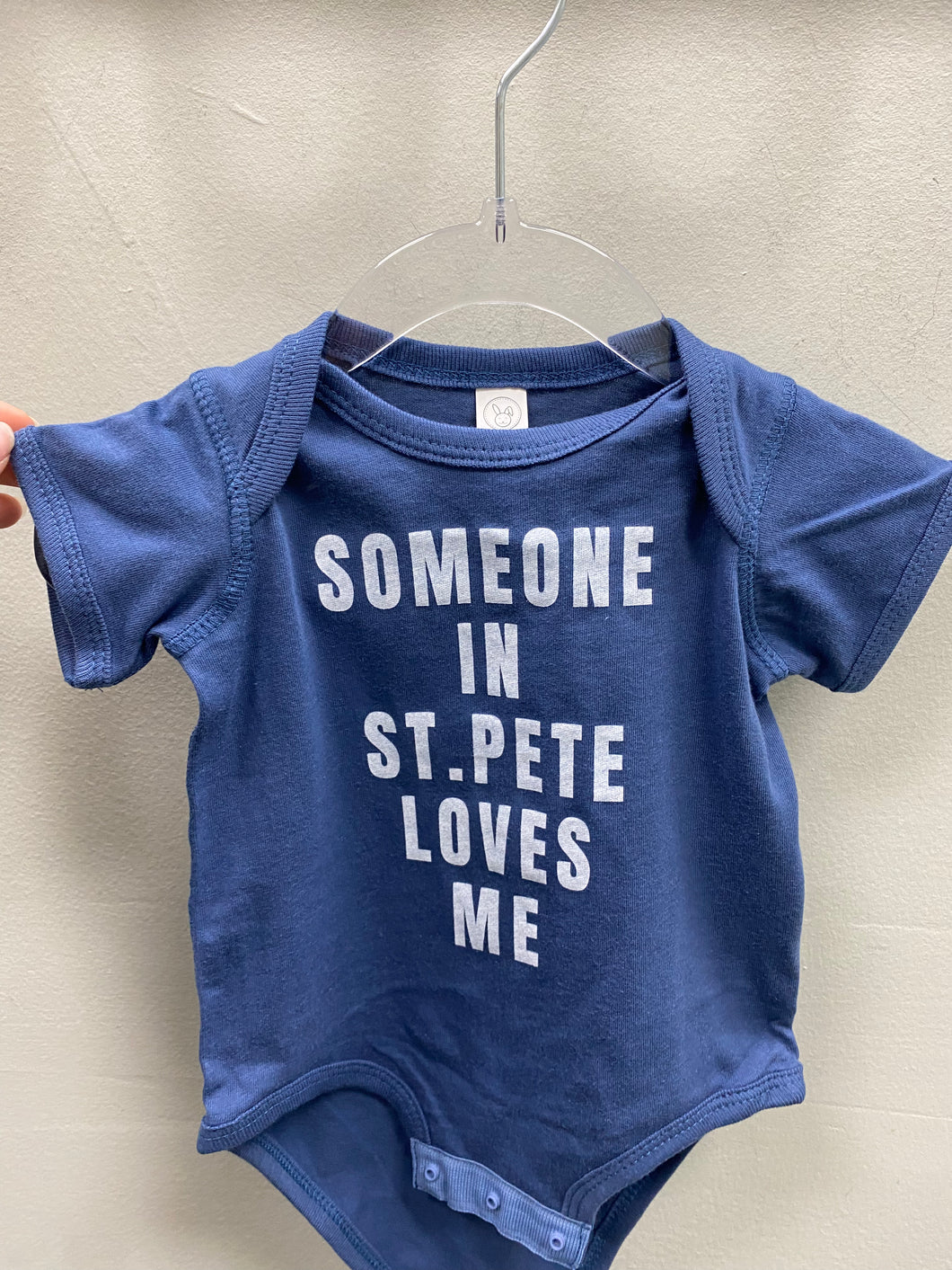 Someone in St. Pete Onesie - Blue