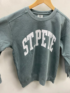 St Pete Collegiate Sweatshirt - Forest Green