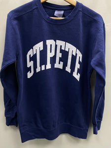 St. Pete Collegiate Sweatshirt- Navy