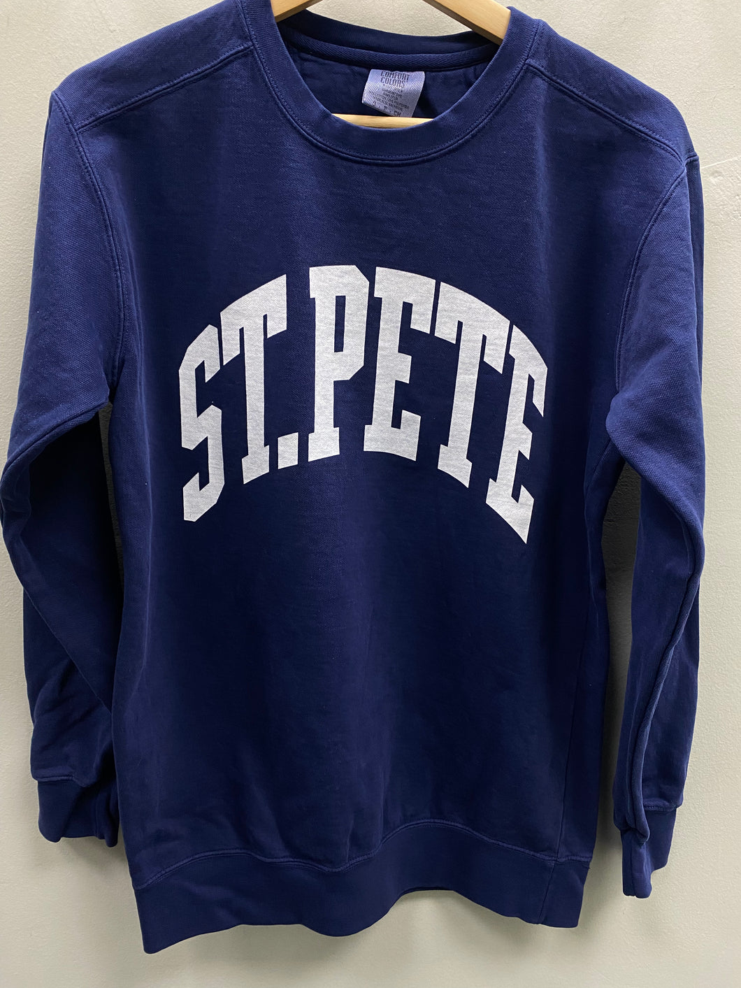 St. Pete Collegiate Sweatshirt- Navy
