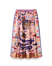 Load image into Gallery viewer, Me369 Joy Printed Skirt - Pink/Purple Dragon
