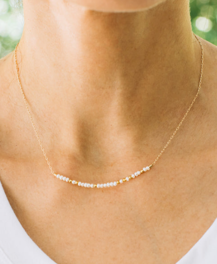 Mickey Lynn Del Mar Bar Necklace