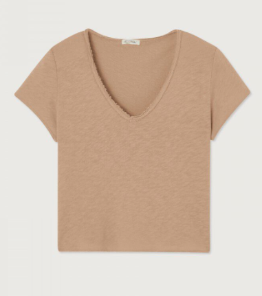 American Vintage Sonoma Tee - Macadamia