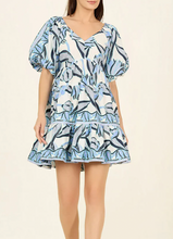 Load image into Gallery viewer, Omika Ila Neela Sea Mini Dress

