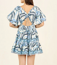 Load image into Gallery viewer, Omika Ila Neela Sea Mini Dress
