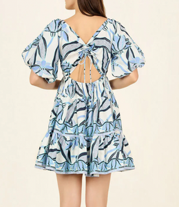 Omika Ila Neela Sea Mini Dress