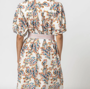 Lilla P Spring Watercolor Maxi Dress