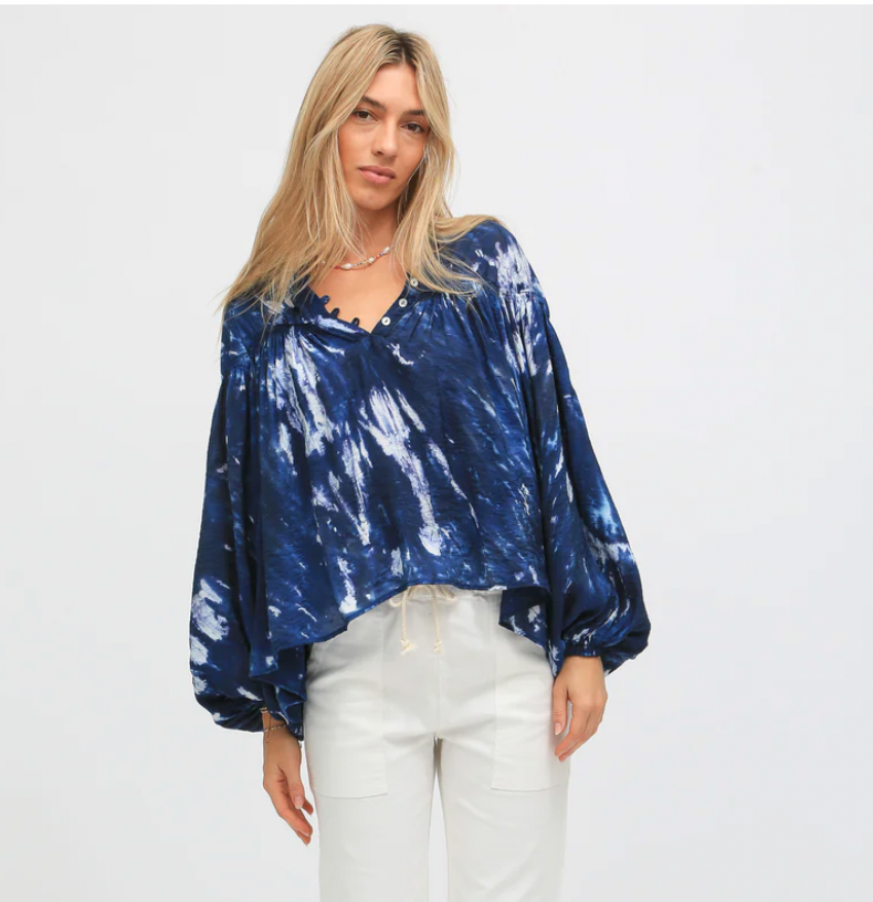 Electric & Rose Sasha Top- Indigo