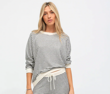 Load image into Gallery viewer, Electric &amp; Rose Ronan Pullover- Sailor Stripe
