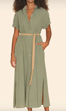 Load image into Gallery viewer, Xirena Linnet Dress- Green Army
