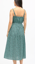 Load image into Gallery viewer, Electric &amp; Rose Quinn Dress- Evergreen Floral

