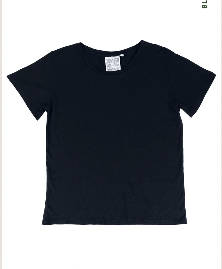 Jungmaven Ojai Tee- black + white