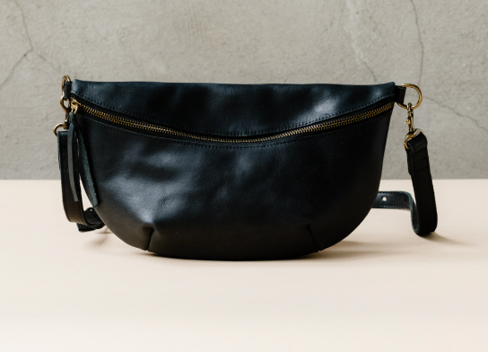 ABLE Berkeley Belt Bag- Black