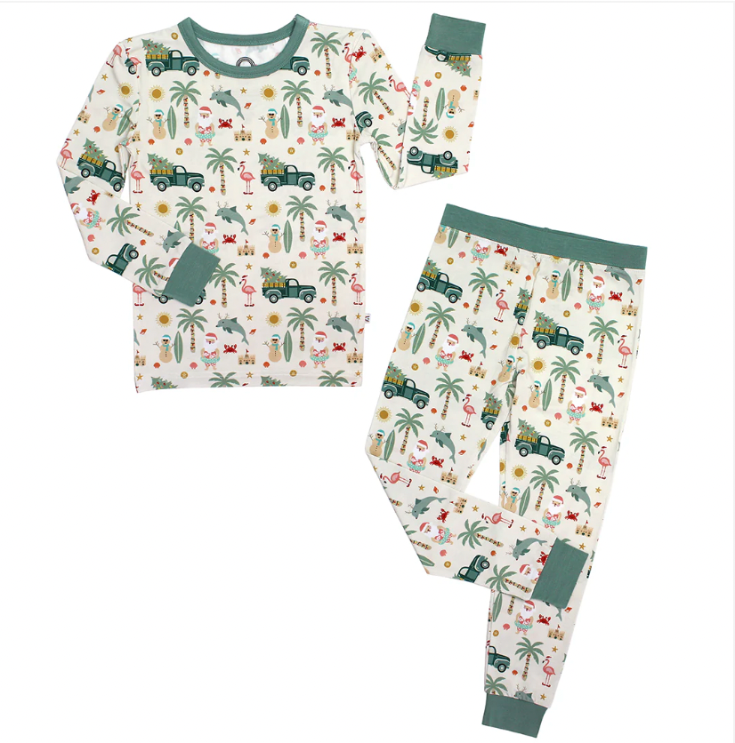 Emerson and Friends- Coastal Christmas Pajama Set