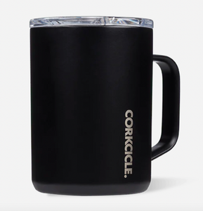Corkcicle 16oz Mug- Matte Black