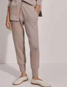 Varley Slim Cuff Pant- Taupe Marl