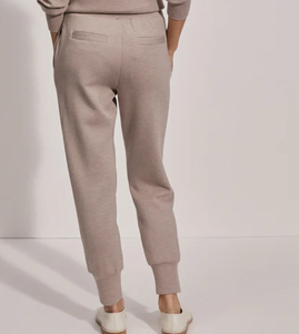 Varley Slim Cuff Pant- Taupe Marl