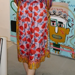 ME369 Layla Skirt- red lipstick