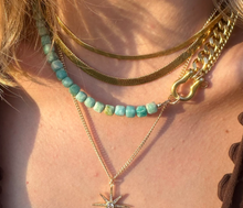 Load image into Gallery viewer, Rachel Nathan Amazonite Shackle Necklace
