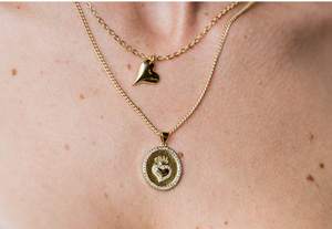 Rachel Nathan Sacred Heart Necklace