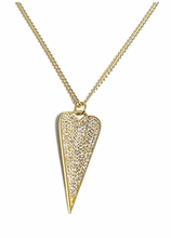 Load image into Gallery viewer, Rachel Nathan Pave Love Necklace
