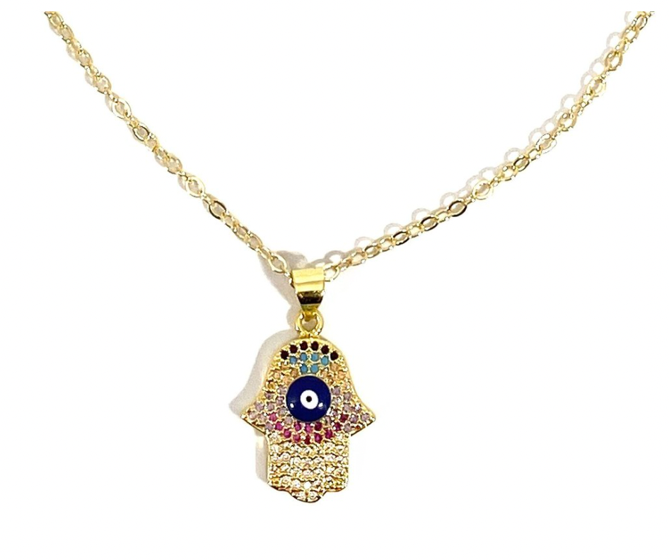 Rachel Nathan Hand of Miriam Necklace