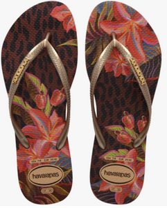 Havaianas Slim Animal Floral Fushion Sandal