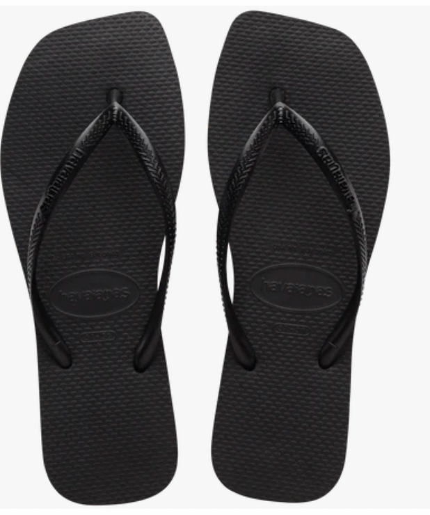 Havaianas Slim Square Sandal- Black