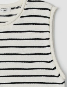 Mod Ref Paulson Top-striped knit