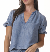 Load image into Gallery viewer, Splendid - Cayden Indigo Blouse
