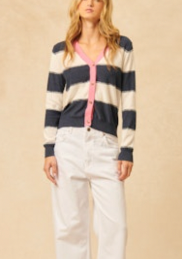 John and Jenn - Ellis Sweater - Electric Navy