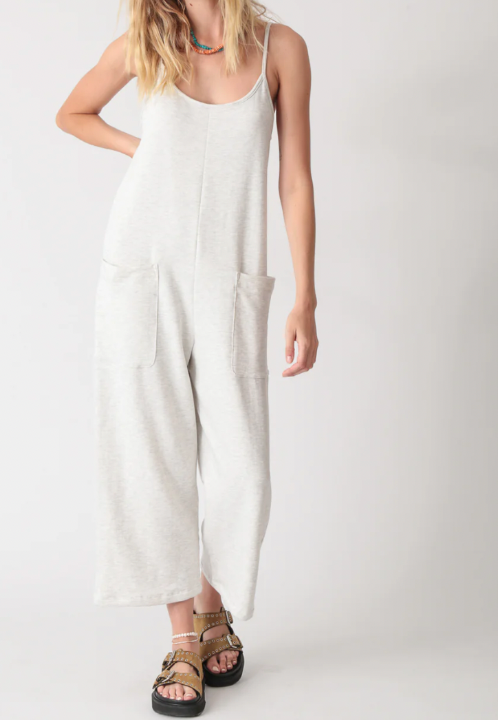 Electric & Rose- Nina Jumpsuit- heather grey