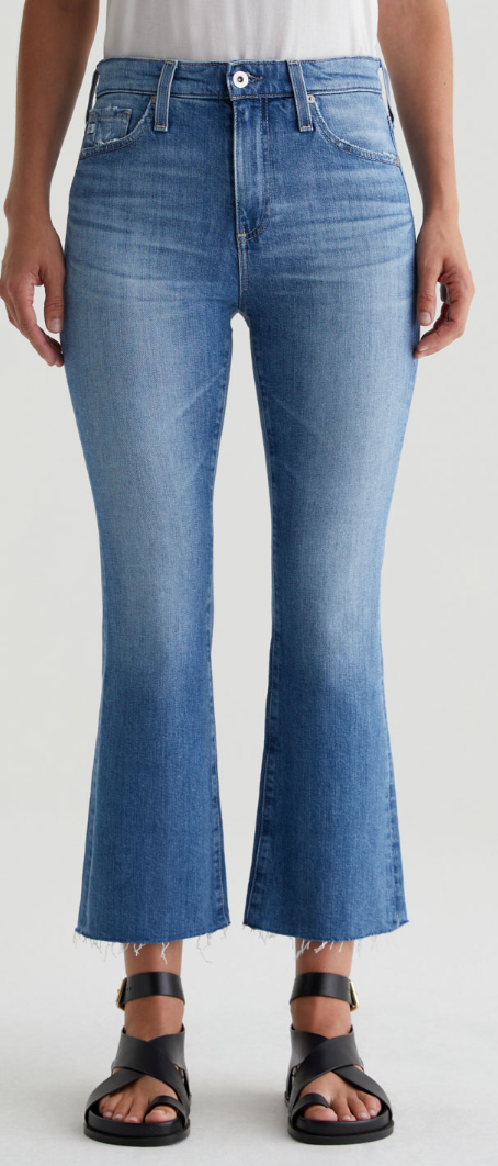 AG Denim - Farrah Boot Crop - Iris