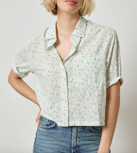 Lilla P - Easy Sleeve Button Down - Julep Print