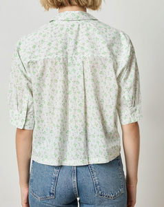 Lilla P - Easy Sleeve Button Down - Julep Print