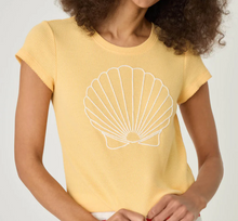 Load image into Gallery viewer, PJ Salvage - Maritime Embroidered Seashell Tee

