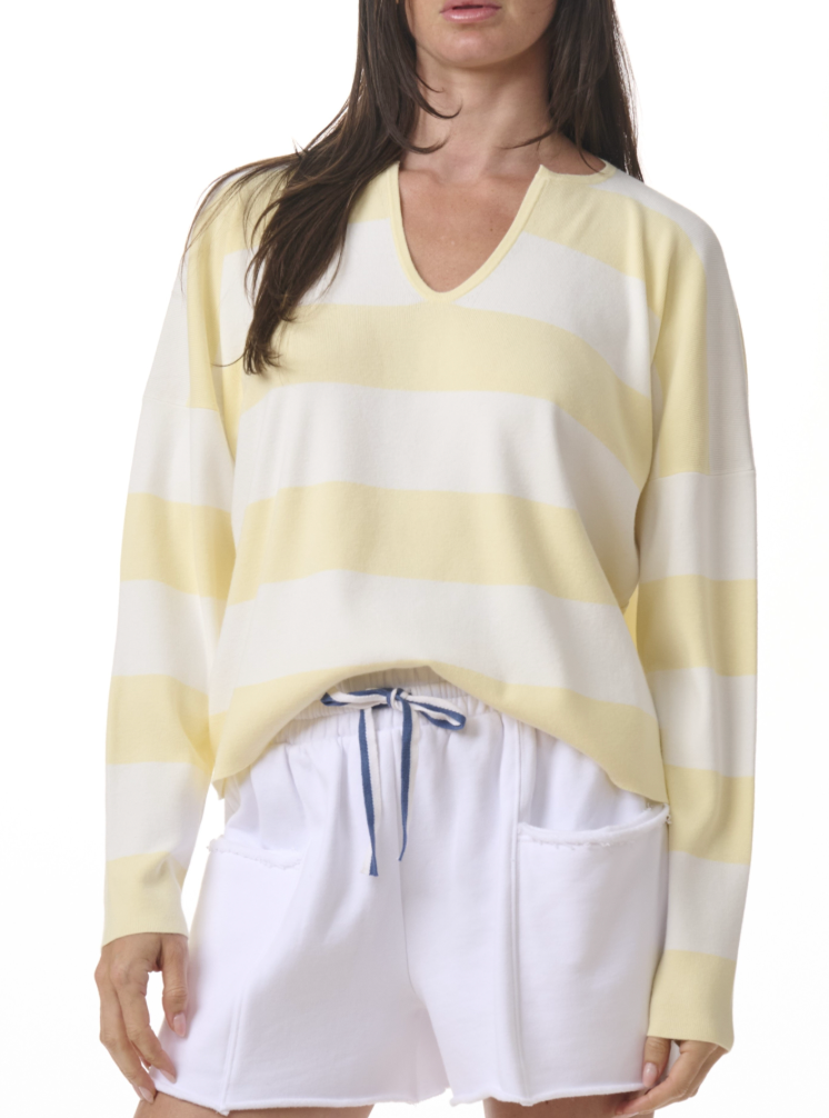 Splendid Veronica Striped Sweater