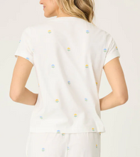 Load image into Gallery viewer, PJ Salvage - Dainty Daisy Embroidered Tee

