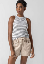 Load image into Gallery viewer, Lilla P - Patch Pocket Shorts- Black or Bone
