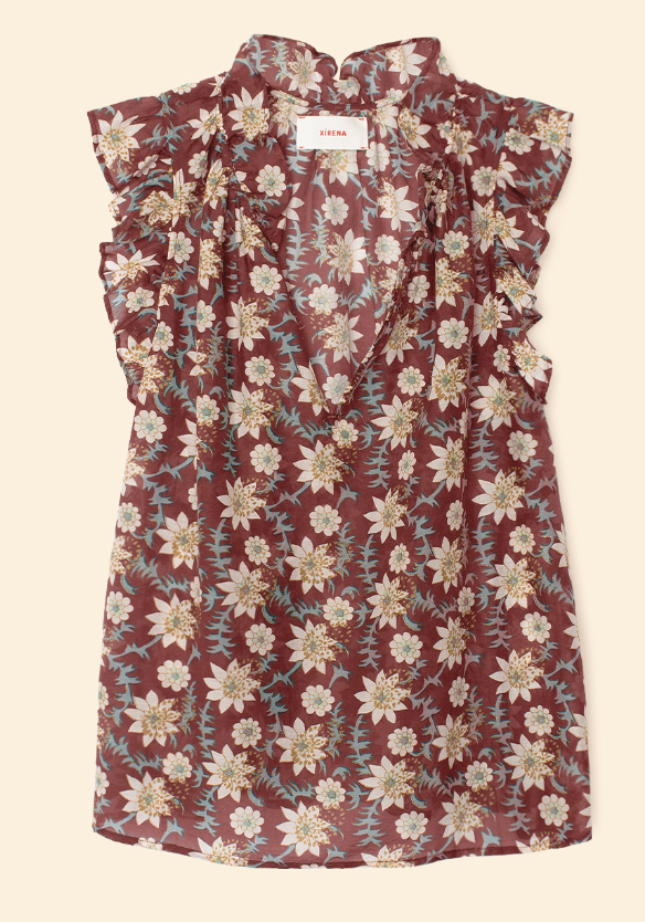 Xirena Bex Top- Cedar