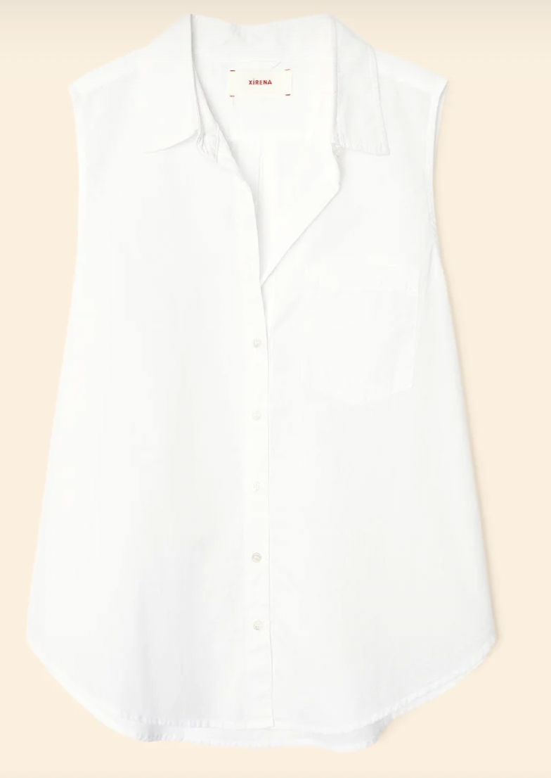 Xirena Brooks Shirt- White