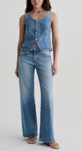 Load image into Gallery viewer, AG Teagan Denim Button Up Vest
