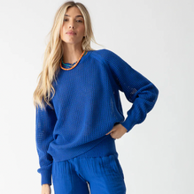 Load image into Gallery viewer, Electric and Rose - Chloe Sweater - Royal Blue
