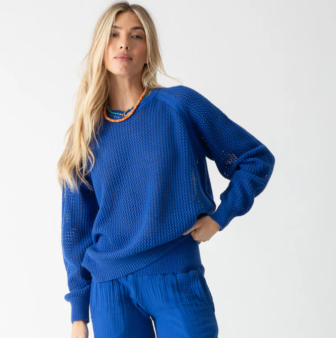 Electric and Rose - Chloe Sweater - Royal Blue