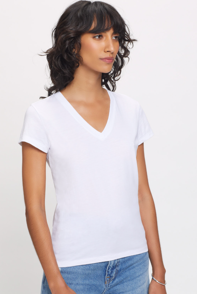Goldie- Organic Classic V Neck
