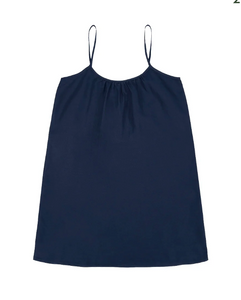 Jungmaven Sundance Slip Dress- navy