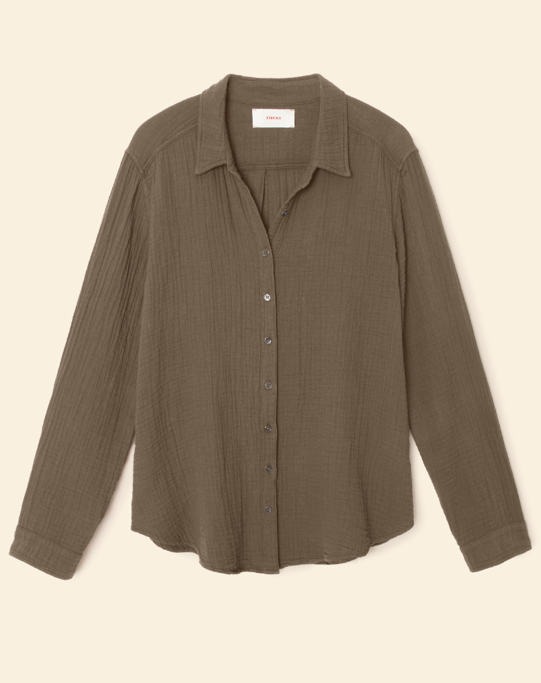 Xirena Scout Shirt- Vineleaf