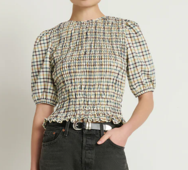 Nation - Brinley Smocked Top