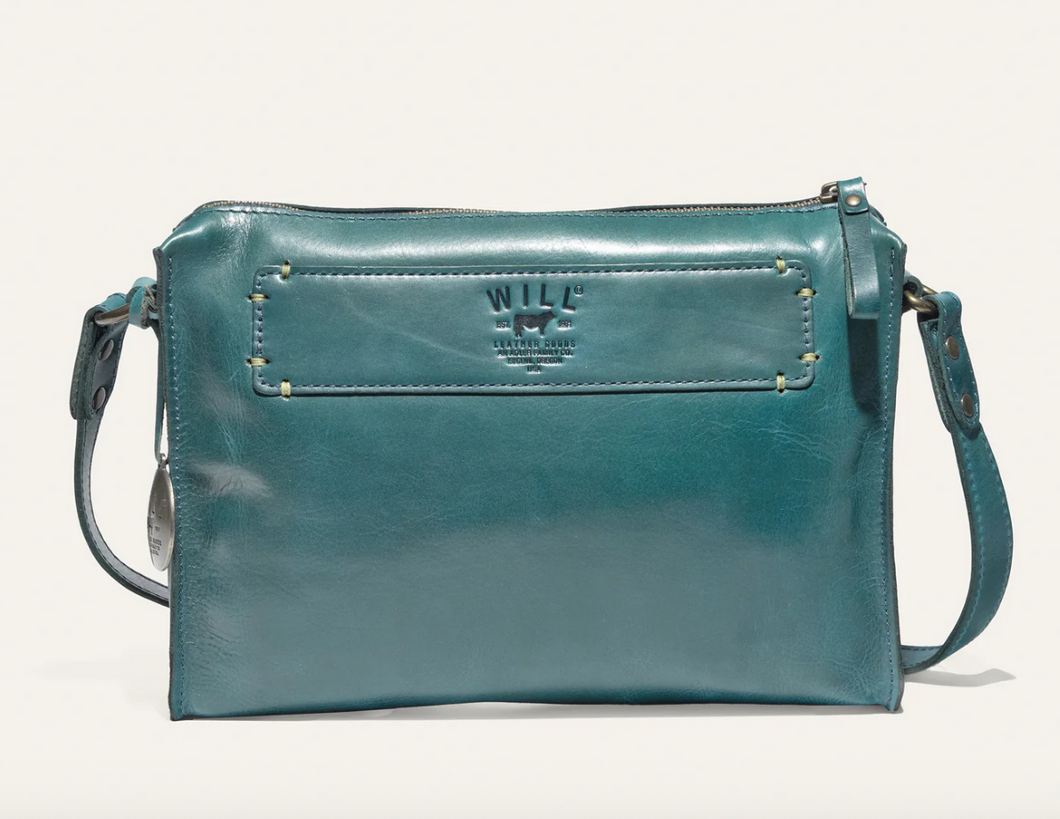 Will Leather Goods - Simple Crossbody - Blue