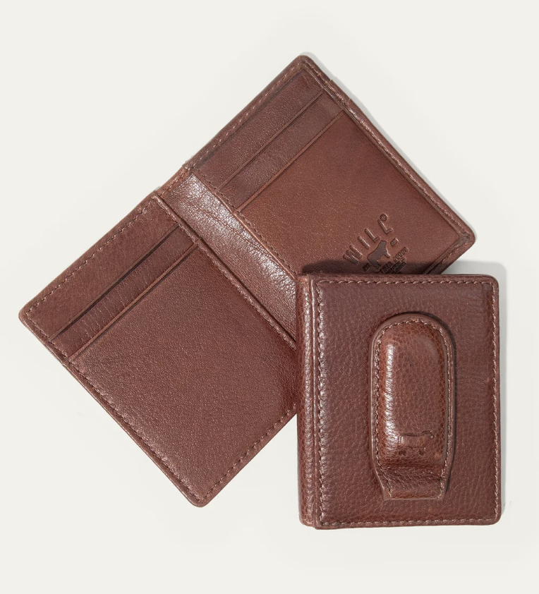 Will Leather Goods - Classic Money Clip - Cognac